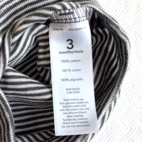 carter's 2-pack gray cotton short sleeve bodysuit diaper shirt bundle 3 months - Picture 4 of 7